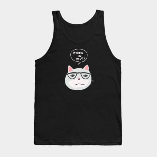 Cat Meow or Never Tank Top